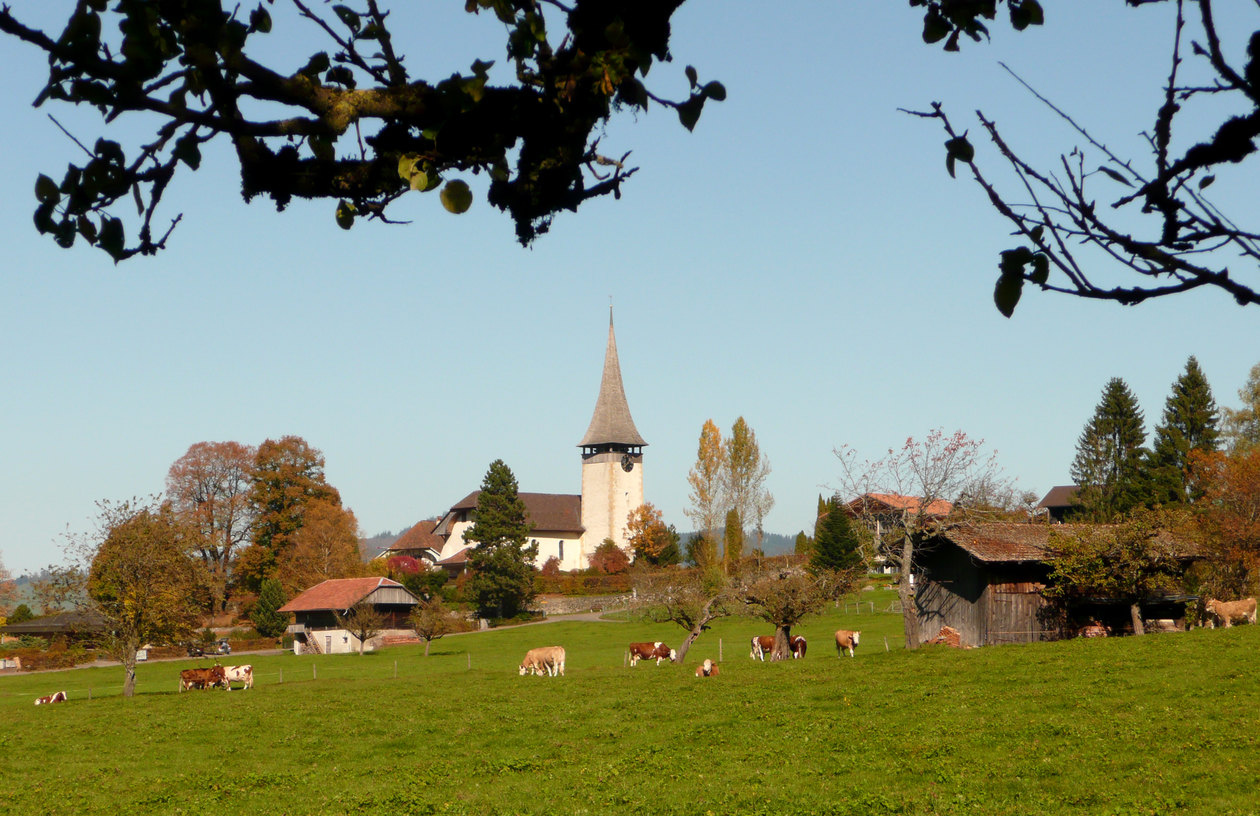 Über Aeschi: Aeschi B. Spiez